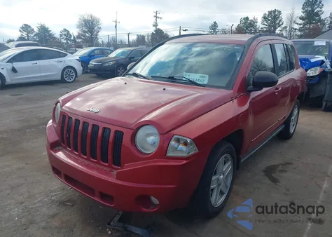 2010 Jeep Compass Sport from USA, damaged, VIN 1J4NT4FB8AD549592